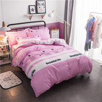 HKM-489491 Three-Piece and Four-Piece Bedding Sets in Various Designs and Sizes