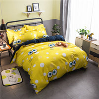 HKM-489491 Three-Piece and Four-Piece Bedding Sets in Various Designs and Sizes