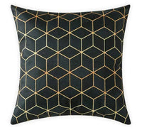 HKM-489555 Colorful Geometric Linen Pillow Cover 45x45cm in Multiple Designs