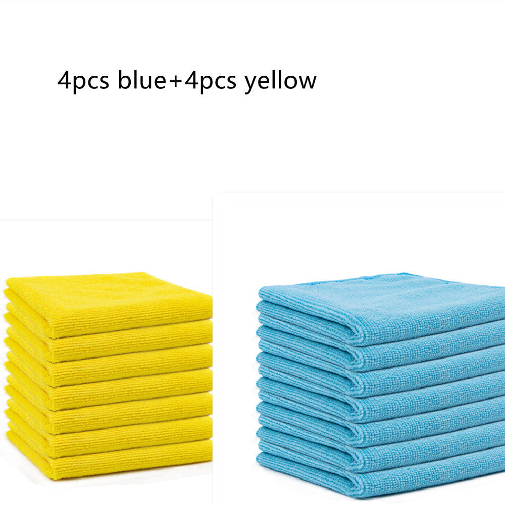 KTX-489747 Versatile Microfiber Kitchen Dishcloths - 5 Pack in Assorted Colors