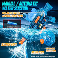 HKM-489811 Electric Water Gun for Kids - High Capacity Squirt Gun with Electric Power, Fun Summer Toy