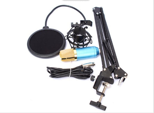KTX-489875 BM800 Condenser Microphone Set with Cantilever Bracket and Metal Shock Mount