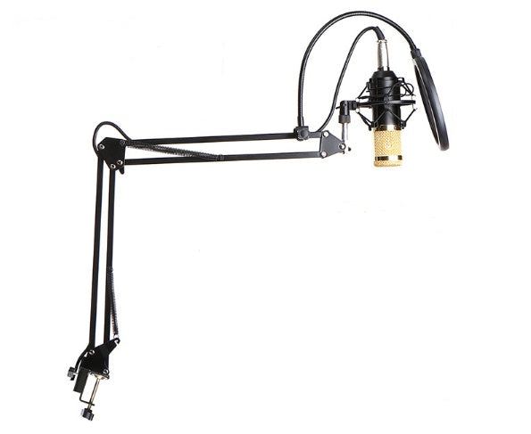 KTX-489875 BM800 Condenser Microphone Set with Cantilever Bracket and Metal Shock Mount