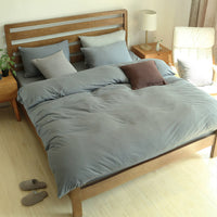HKM-489939 Cotton Four Piece Bedding Set in Various Sizes - Soft and Cozy Mattress Cover, Quilt Cover, and Pillow Cases