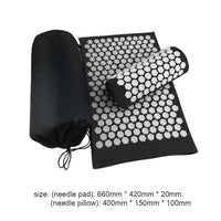HKM-490003 Lotus Acupressure Mat Set with Pillow and Bag for Stress Relief and Relaxation
