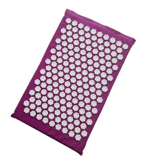 HKM-490003 Lotus Acupressure Mat Set with Pillow and Bag for Stress Relief and Relaxation
