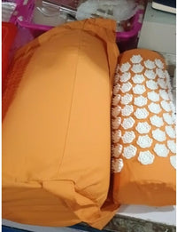 HKM-490003 Lotus Acupressure Mat Set with Pillow and Bag for Stress Relief and Relaxation