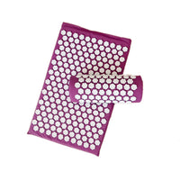 HKM-490003 Lotus Acupressure Mat Set with Pillow and Bag for Stress Relief and Relaxation