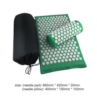 HKM-490003 Lotus Acupressure Mat Set with Pillow and Bag for Stress Relief and Relaxation