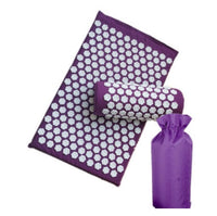 HKM-490003 Lotus Acupressure Mat Set with Pillow and Bag for Stress Relief and Relaxation