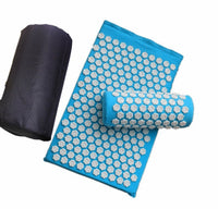HKM-490003 Lotus Acupressure Mat Set with Pillow and Bag for Stress Relief and Relaxation
