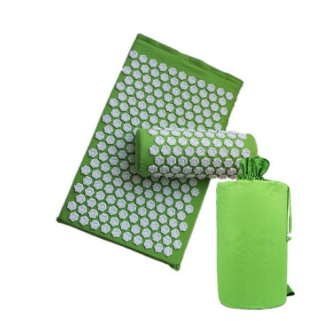 HKM-490003 Lotus Acupressure Mat Set with Pillow and Bag for Stress Relief and Relaxation