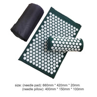 HKM-490003 Lotus Acupressure Mat Set with Pillow and Bag for Stress Relief and Relaxation