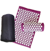 HKM-490003 Lotus Acupressure Mat Set with Pillow and Bag for Stress Relief and Relaxation