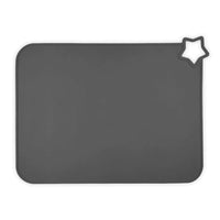 HKM-490067 Solid Color Silicone Placemat for Children - Non-Slip, Food Grade, Easy to Clean