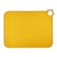 HKM-490067 Solid Color Silicone Placemat for Children - Non-Slip, Food Grade, Easy to Clean