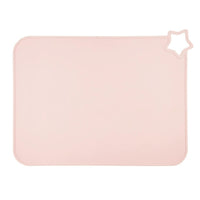 HKM-490067 Solid Color Silicone Placemat for Children - Non-Slip, Food Grade, Easy to Clean
