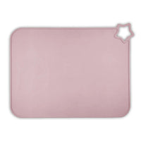 HKM-490067 Solid Color Silicone Placemat for Children - Non-Slip, Food Grade, Easy to Clean