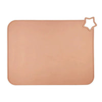HKM-490067 Solid Color Silicone Placemat for Children - Non-Slip, Food Grade, Easy to Clean