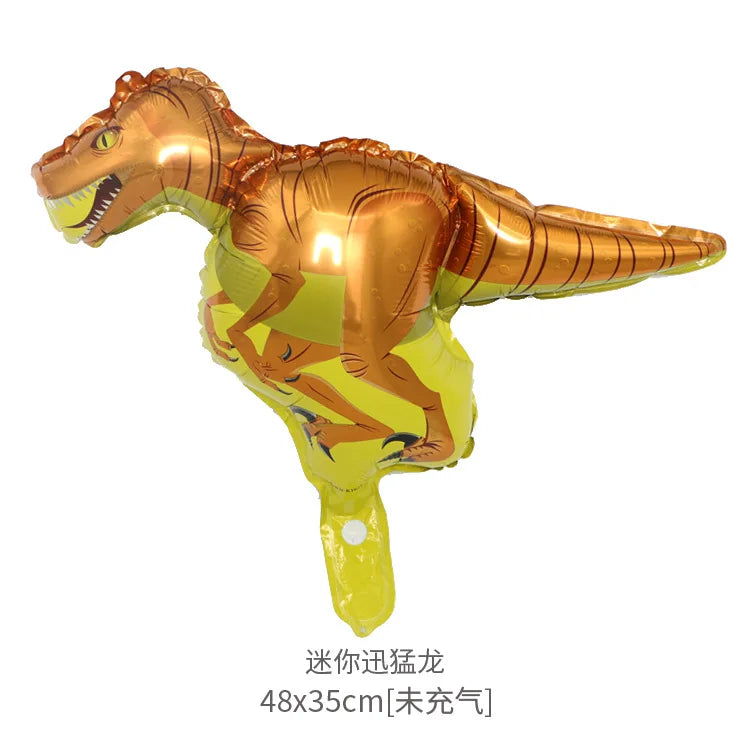 HKM-490323 Cartoon Dinosaur Foil Balloon for Kids' Birthday Party Decoration