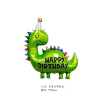 HKM-490323 Cartoon Dinosaur Foil Balloon for Kids' Birthday Party Decoration