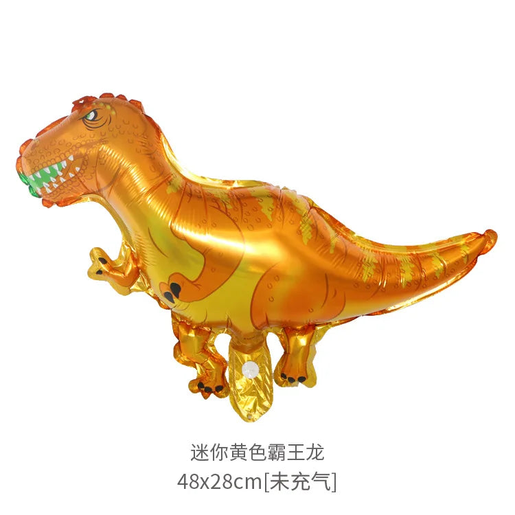 HKM-490323 Cartoon Dinosaur Foil Balloon for Kids' Birthday Party Decoration