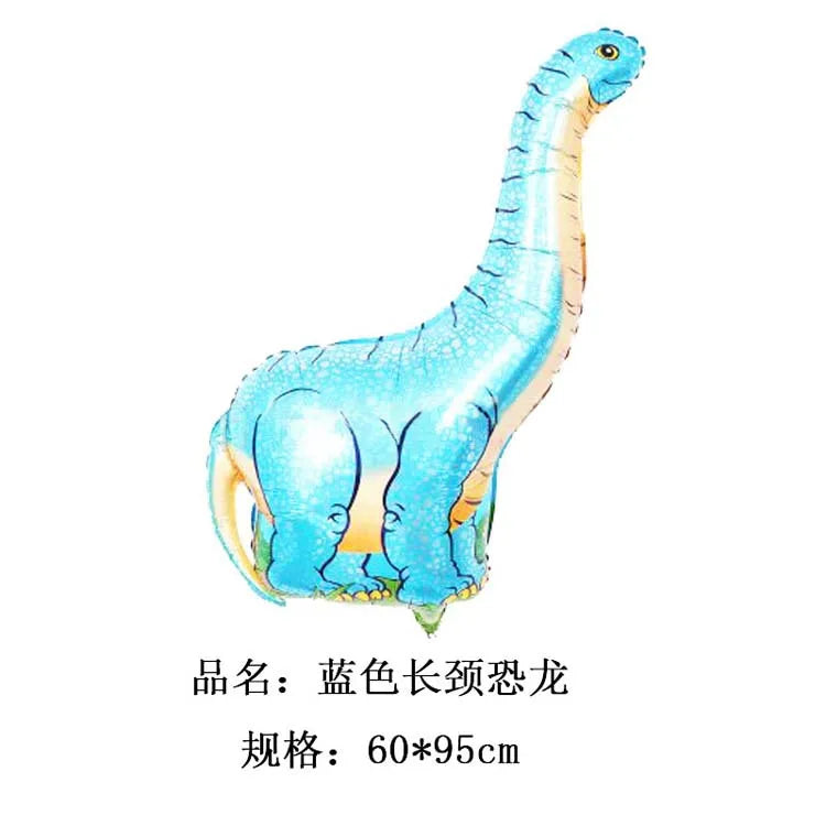 HKM-490323 Cartoon Dinosaur Foil Balloon for Kids' Birthday Party Decoration
