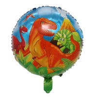 HKM-490323 Cartoon Dinosaur Foil Balloon for Kids' Birthday Party Decoration