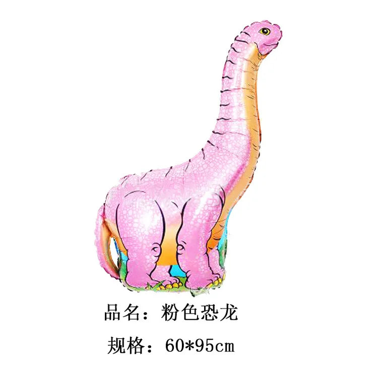 HKM-490323 Cartoon Dinosaur Foil Balloon for Kids' Birthday Party Decoration