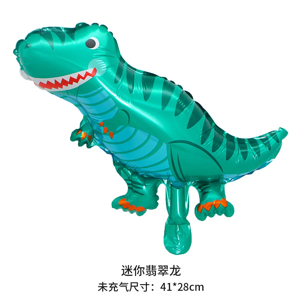 HKM-490323 Cartoon Dinosaur Foil Balloon for Kids' Birthday Party Decoration