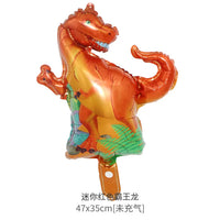 HKM-490323 Cartoon Dinosaur Foil Balloon for Kids' Birthday Party Decoration