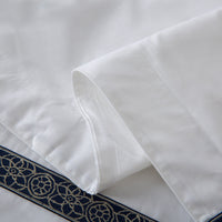 HKM-490323 Five-Star Cotton Satin Duvet Cover for 1.2m to 2m Beds - Luxurious Hotel-Quality Bedding