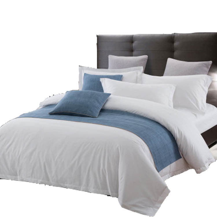 HKM-490323 Five-Star Cotton Satin Duvet Cover for 1.2m to 2m Beds - Luxurious Hotel-Quality Bedding
