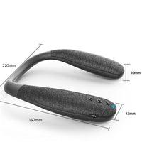 HKM-490387 Neck-Mounted Bluetooth Speaker with 10 Hours Playtime and 6W Output Power