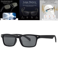 HKM-490515 Smart Glasses with Bluetooth 5.4 Connectivity, UV400 Protection, Touch Control, and Anti-Noise Microphone