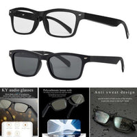HKM-490515 Smart Glasses with Bluetooth 5.4 Connectivity, UV400 Protection, Touch Control, and Anti-Noise Microphone