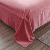 HKM-490643 Crystal Velvet Embroidered Four-Piece Bedding Set in Polyester Fiber