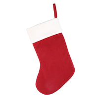 HKM-490771 Cartoon Christmas Sock Gift Bag - Puppy & Kitten Models in Green and Red, Non-Woven Fabric, 37x23x2 CM