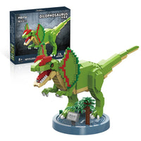 HKM-490899 Dinosaur Building Block Set - 1271PCS Jurassic-Themed Educational Assembly Toy for Ages 8 and Up
