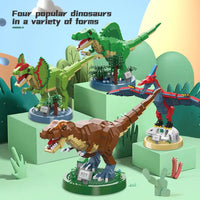 HKM-490899 Dinosaur Building Block Set - 1271PCS Jurassic-Themed Educational Assembly Toy for Ages 8 and Up
