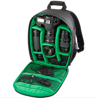 HKM-491347 Large Capacity Waterproof Nylon SLR Camera Backpack - Portable Outdoor Men's Bag