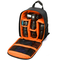 HKM-491347 Large Capacity Waterproof Nylon SLR Camera Backpack - Portable Outdoor Men's Bag