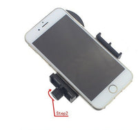 HKM-491539 Adjustable Mobile Phone Holder for Telescopes - Fits 26.4mm to 46.4mm Eyepieces, Compatible with Phones 56mm to 98mm Wide