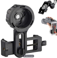 HKM-491539 Adjustable Mobile Phone Holder for Telescopes - Fits 26.4mm to 46.4mm Eyepieces, Compatible with Phones 56mm to 98mm Wide