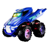 HKM-491731 4x4 RC Stunt Dance Car with Lights, Music, and 360-Degree Rotation - USB Rechargeable Off-Road Toy for Kids