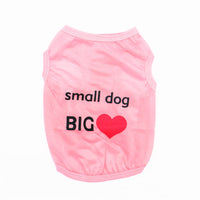 HKM-491923 Summer Lightweight Polyester Dog Vest - Casual Pet Clothes in Blue, Green, Pink, Light Purple