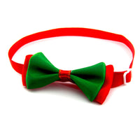 HKM-491987 Dot Bow Accessories for Pets in 15 Colors - Adjustable Webbing (20-36CM)