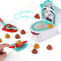 HKM-492115 Creative Toilet Poop Shoot Game Toy for Families - Fun Educational Game for Ages 5 & Up