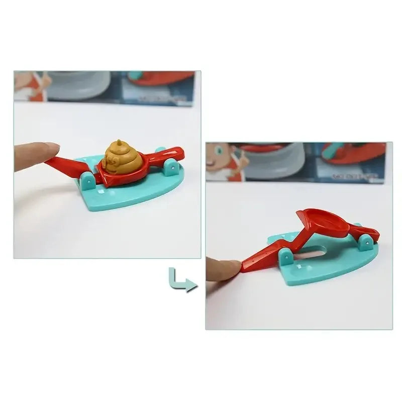 HKM-492115 Creative Toilet Poop Shoot Game Toy for Families - Fun Educational Game for Ages 5 & Up