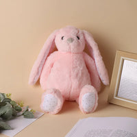 HKM-492307 Long Ears Plush Rabbit Doll - Soft Stuffed Animal for Kids, 11CM-30CM, Unisex, Ages 0-14+